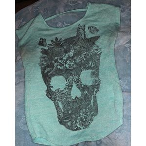 No boundaries teal top